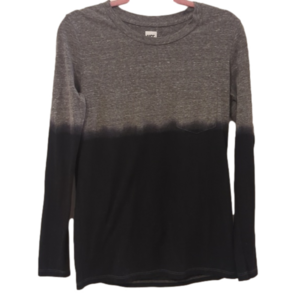 NSF black ombre longsleeve t-shirt